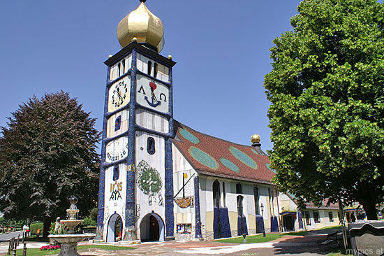 Kirche abgebildet